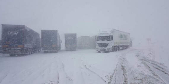 Kar ve Tipi Nedeniyle Kayseri-Malatya Kara Yolu Kapandı