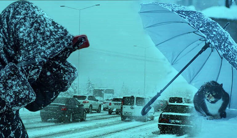 Kar Yeniden Geliyor! Meteoroloji ve AKOM Uyardı: Sıcaklıklar 10 Derece Birden Düşecek
