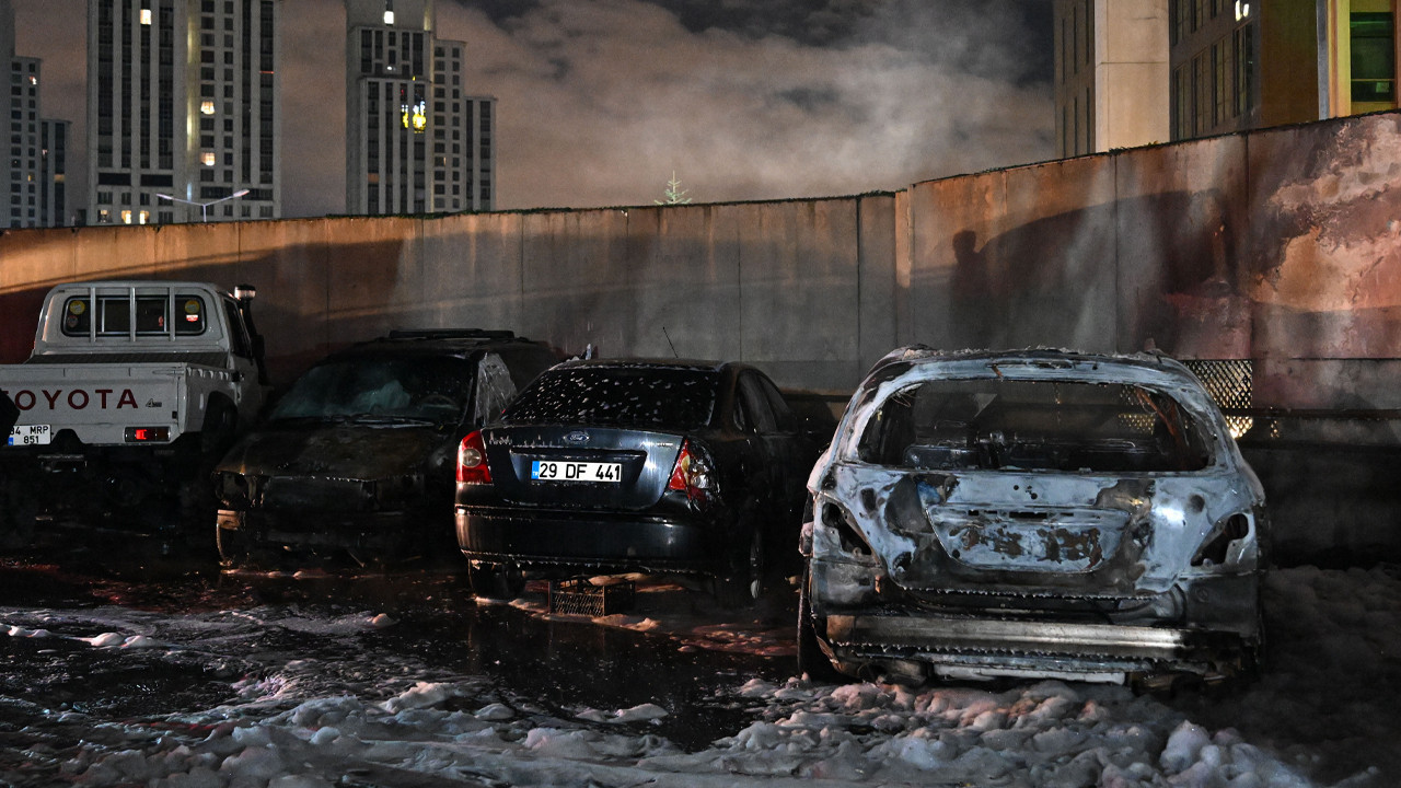 Maslak Atatürk Oto Sanayi Sitesi’nde Korkutan Yangın