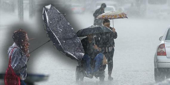 Meteoroloji 20 İli Uyardı… Sağanak ve Kuvvetli Rüzgar Kapıda