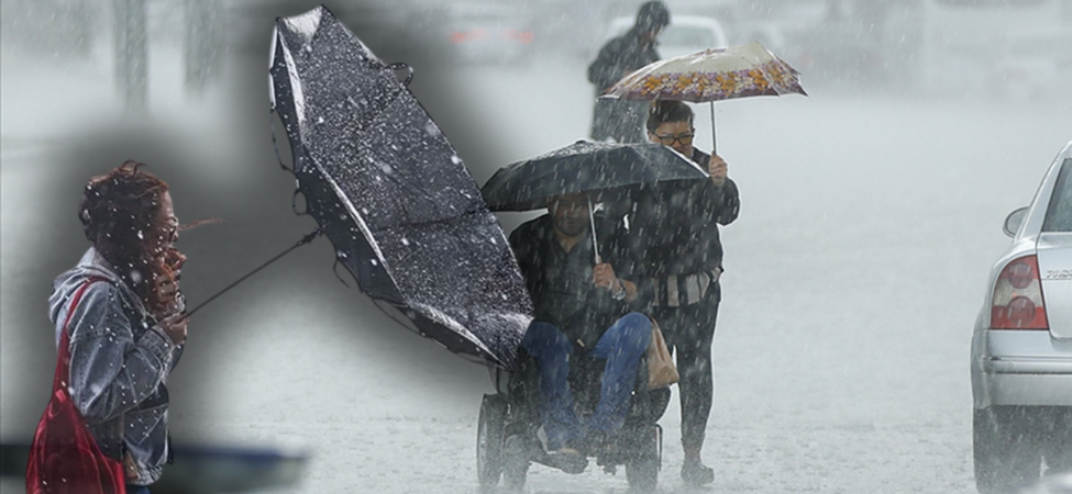 Meteoroloji 20 İli Uyardı… Sağanak ve Kuvvetli Rüzgar Kapıda