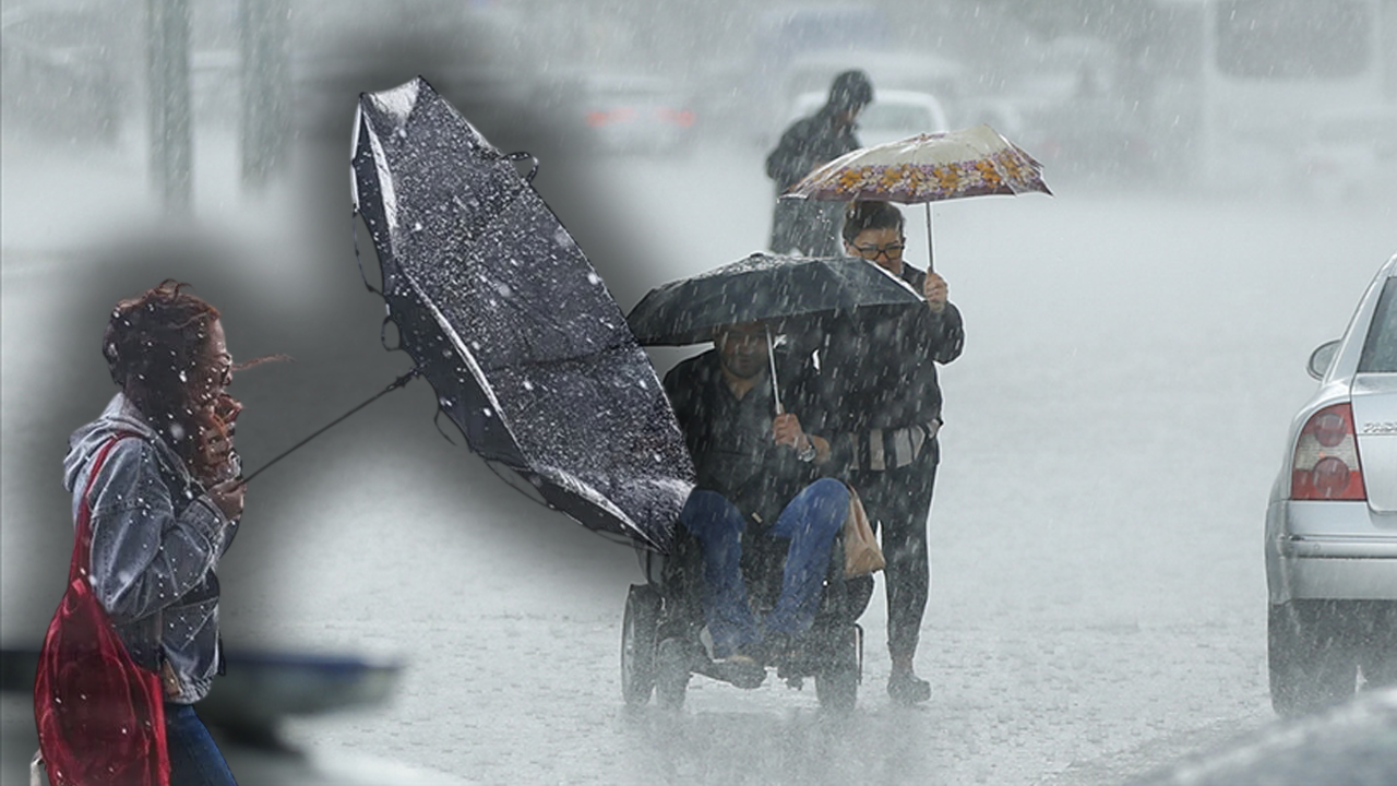 Meteoroloji 20 İli Uyardı… Sağanak ve Kuvvetli Rüzgar Kapıda