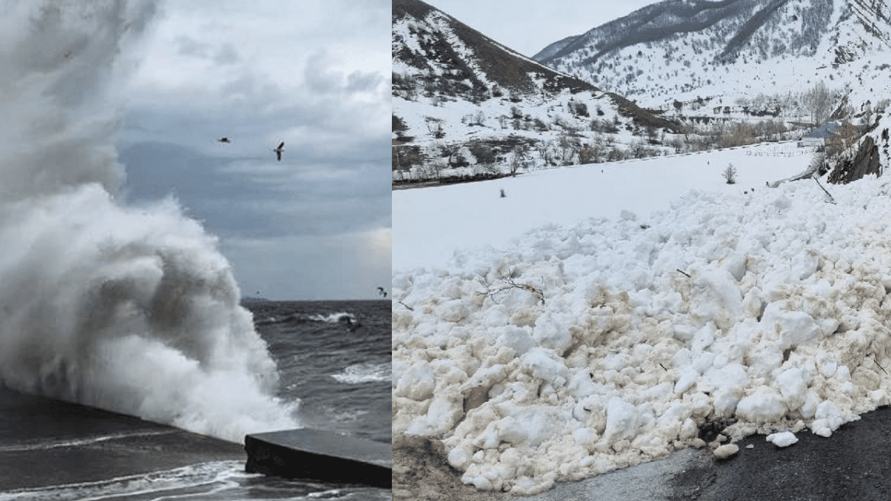 Meteoroloji 68 İl İçin Alarm Verdi! Fırtına, Çığ ve Sağanak Yağış Kapıda