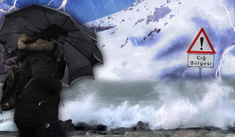 Meteoroloji Alarma Geçti! Bu İlde Yaşayanlar Dikkat! Çığ ve Fırtına Riski Büyüyor