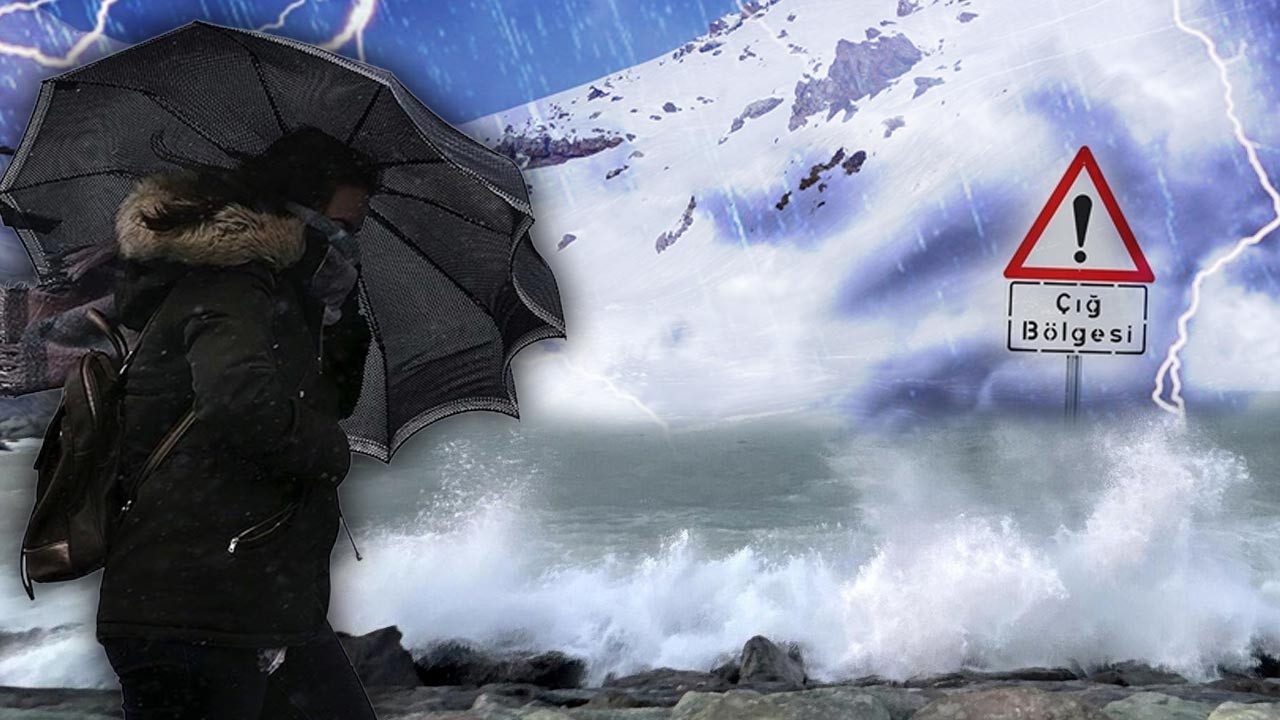 Meteoroloji Alarma Geçti! Bu İlde Yaşayanlar Dikkat! Çığ ve Fırtına Riski Büyüyor