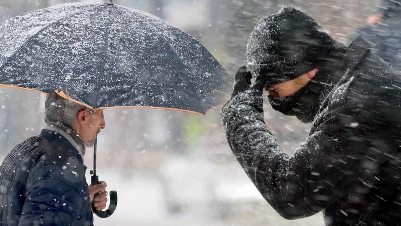 Meteoroloji Peş Peşe Uyardı! Kuvvetli Yağış, Kar Fırtına Aynı Anda Bastıracak