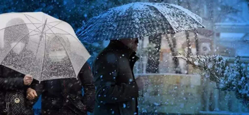 Meteoroloji Tek Tek Uyardı: Dışarıya Çıkmadan İki Kez Düşünün! Yağmur, Kar, Fırtına Aynı Anda Geliyor