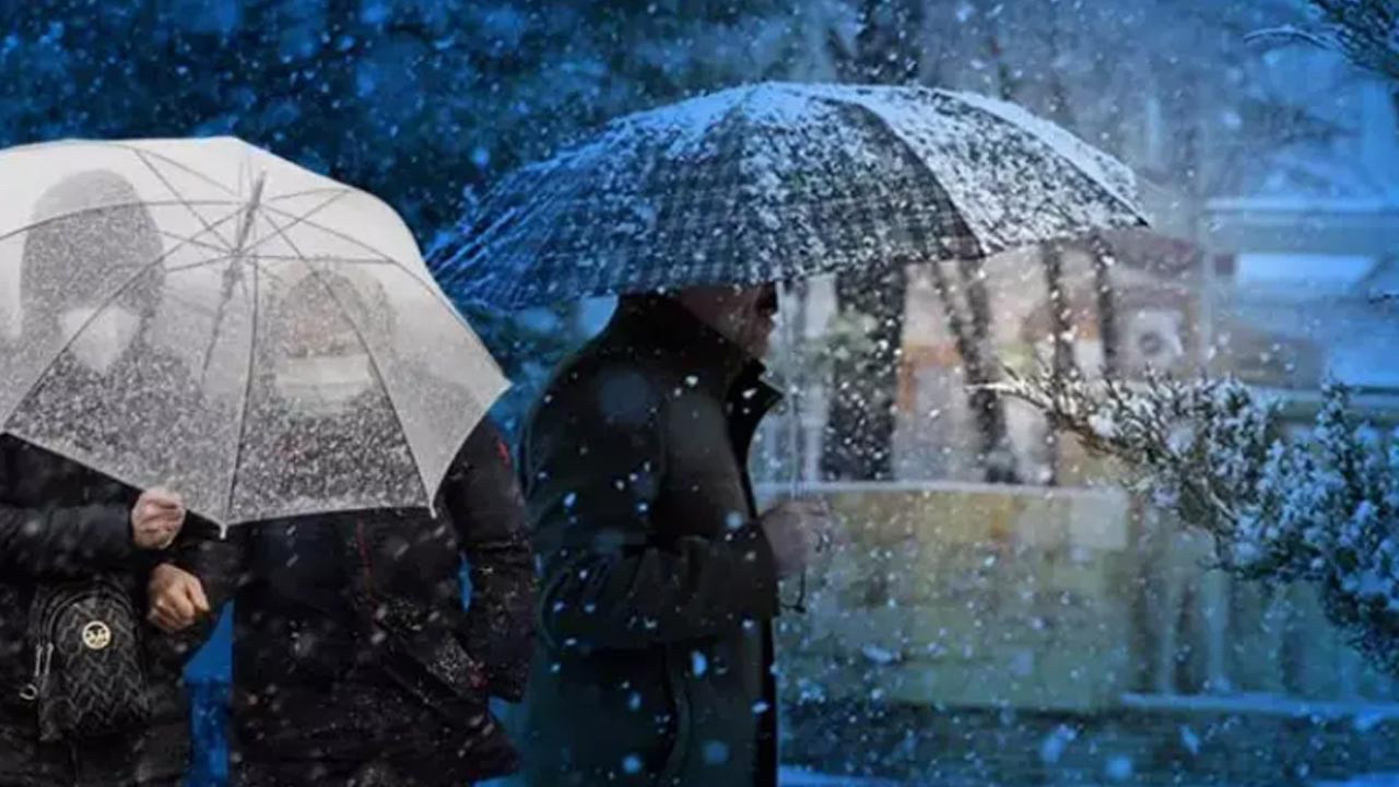 Meteoroloji Tek Tek Uyardı: Dışarıya Çıkmadan İki Kez Düşünün! Yağmur, Kar, Fırtına Aynı Anda Geliyor