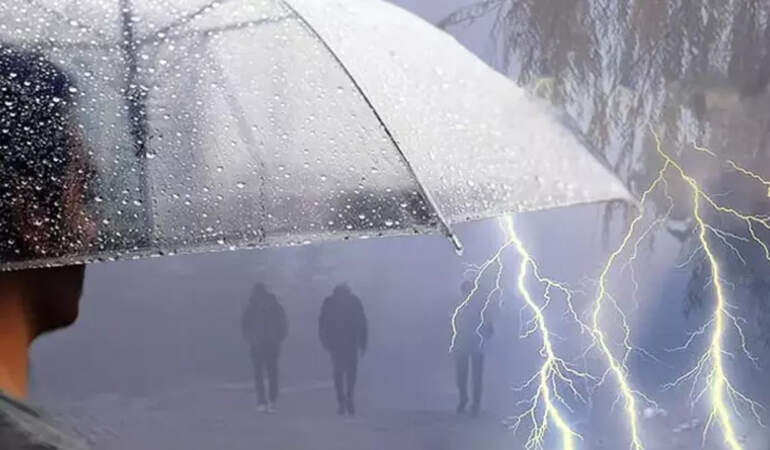 Meteoroloji Uyardı, Hafta Sonu Planı Olanlar Dikkat: 18 İl İçin Sarı Alarm! Çok Kuvvetli Geliyor