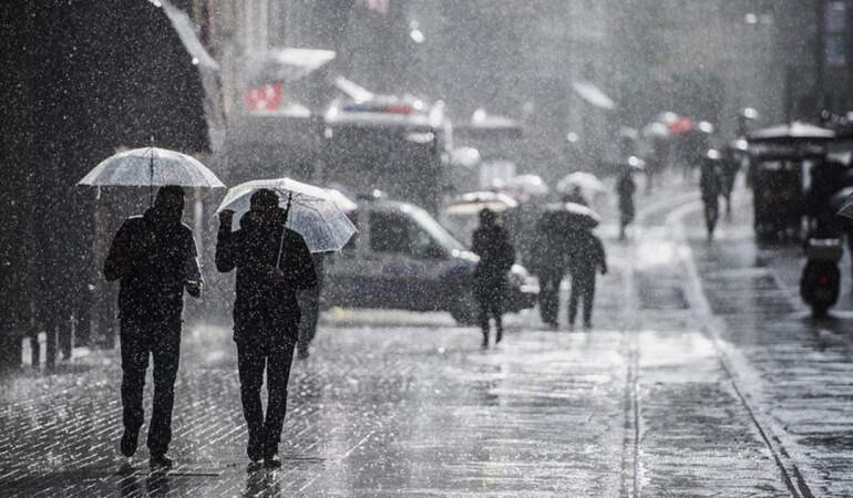 Meteoroloji’den 15 İl İçin Sağanak Alarmı