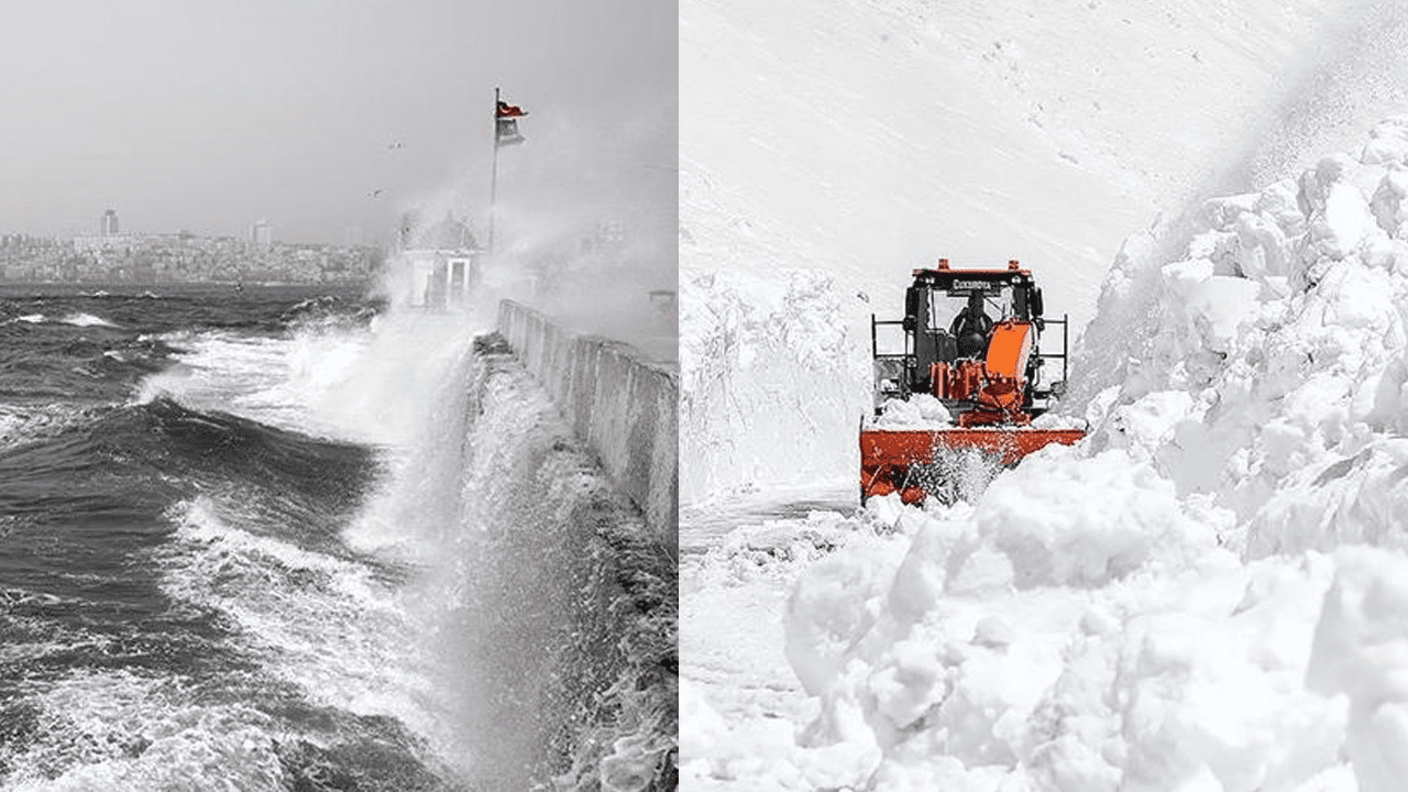Meteoroloji’den Kırmızı Alarm! Fırtına, Buzlanma ve Çığ Geliyor