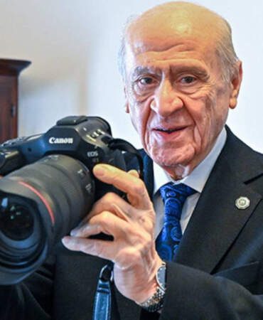 MHP Lideri Bahçeli, Foto Muhabirleriyle Bir Araya Geldi