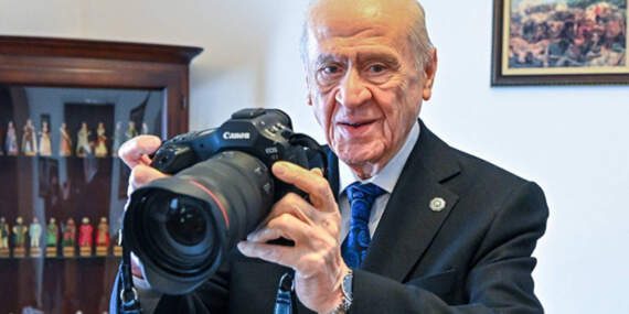MHP Lideri Bahçeli, Foto Muhabirleriyle Bir Araya Geldi