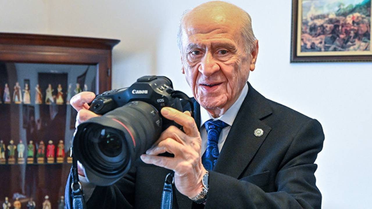 MHP Lideri Bahçeli, Foto Muhabirleriyle Bir Araya Geldi