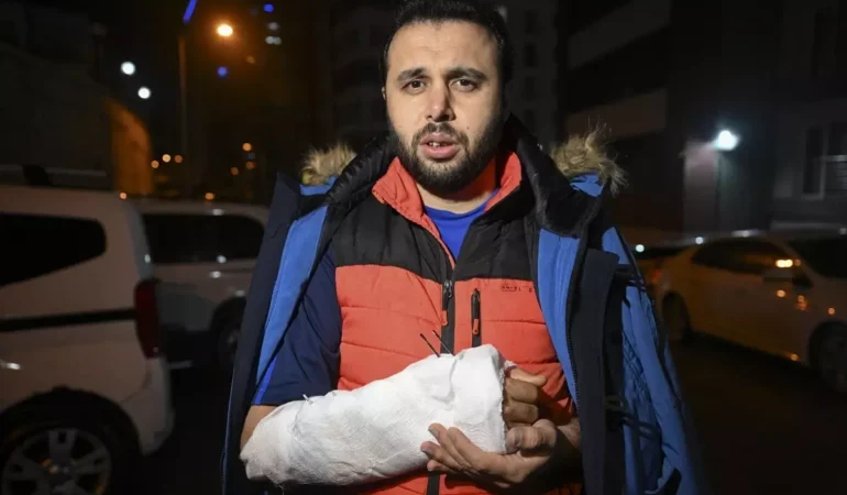 Mamak’ta Köpek Saldırısında Kolunu Kırdı