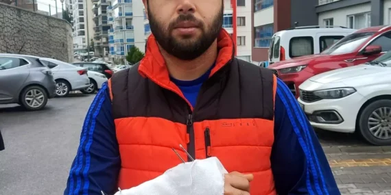 Sahipsiz köpeklerin saldırısından kaçmak isterken bileği kırıldı