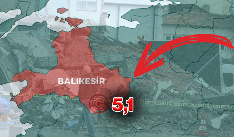 Sındırgı’da Yine Deprem Paniği… 5 Ayda 30 Bin Sarsıntı