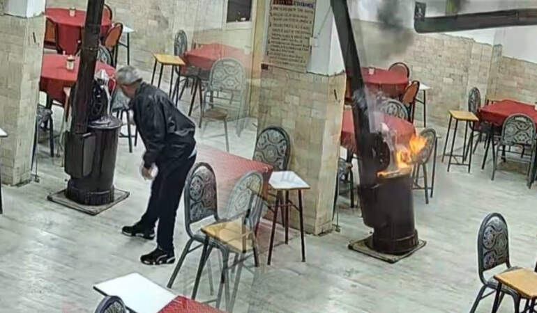 Sobayı Kolonya ile Yaktı, Saniyeler Sonra Bomba Gibi Patladı