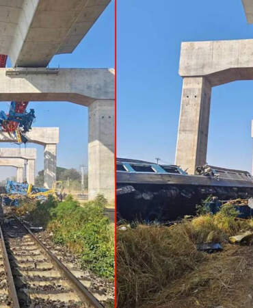 Tayland’da Korkunç Kaza: Seyir Halindeki Trene Vinç Düştü! Çok Sayıda Ölü Var