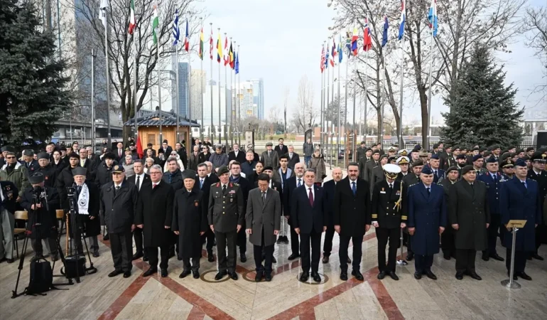 Türk Tugayı’nın Kore’de Kumyangjang-Ni Muharebesini kazanmasının 75’inci yılı dolayısıyla tören düzenlendi