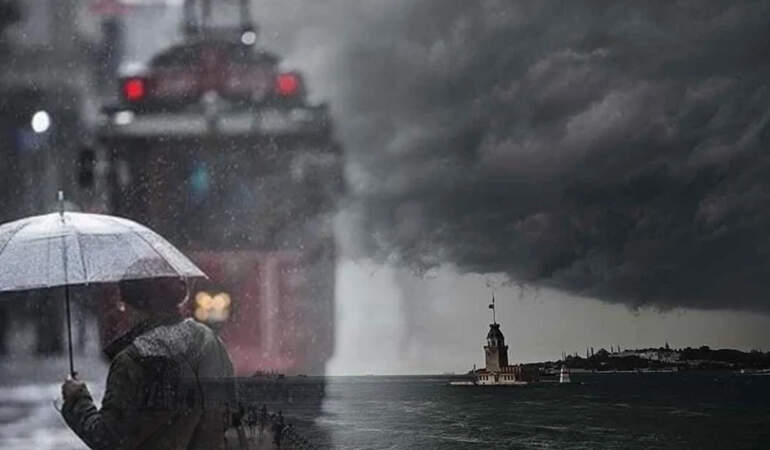 Yalancı Bahar Bitti, Kış Geri Dönüyor: Meteoroloji Uyardı! Sıcaklıklar 6 Derece Birden Düşecek