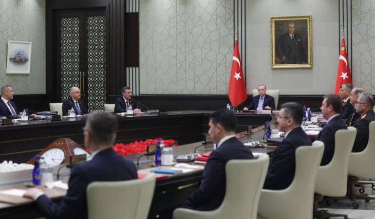 Yılın İlk Milli Güvenlik Kurulu Toplantısı Başladı
