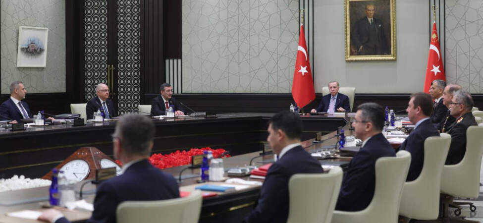 Yılın İlk Milli Güvenlik Kurulu Toplantısı Başladı