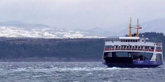 Çanakkale’de deniz ulaşımına ‘olumsuz hava’ engeli