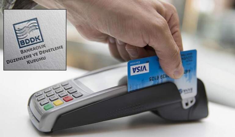 BDDK’den kredi kartı limitlerine açıklama: 400 bin liraya kadar limitlerde kesinti yok