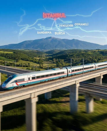 Bursa hızlı tren ne zaman açılacak? Bursa YHT hattı güzergahı nereden geçiyor? Geri sayım başladı!