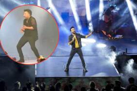Tarkan’ın konserinde talihsiz kaza! Sahnede dans ederken bir anda fırladı: Megastar hemen toparladı: “Yoruldum dedi bana”