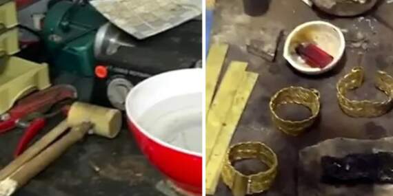 Film değil gerçek! Güzellik merkezi sanılıyordu, sahte altın atölyesi çıktı!