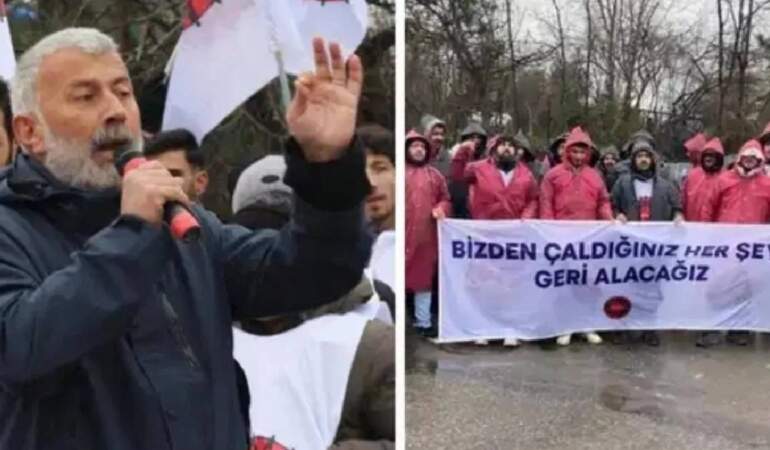 Migros depo işçilerinin eyleminde gözaltına alınan Başaran Aksu adliyede