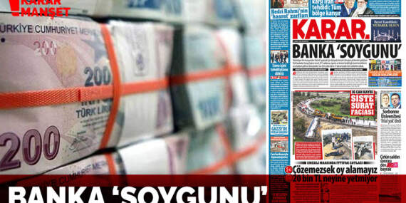 Banka ‘soygunu’