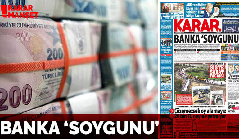 Banka ‘soygunu’