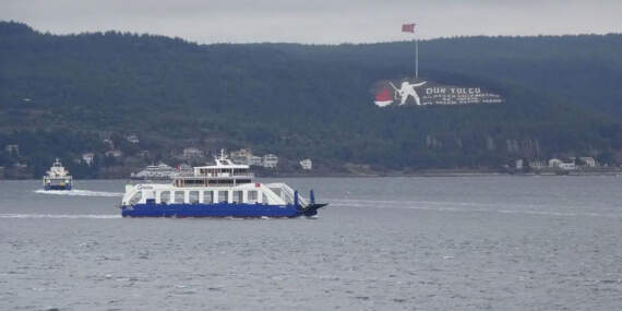 Güney Marmara’da yarınki feribot seferleri iptal edildi
