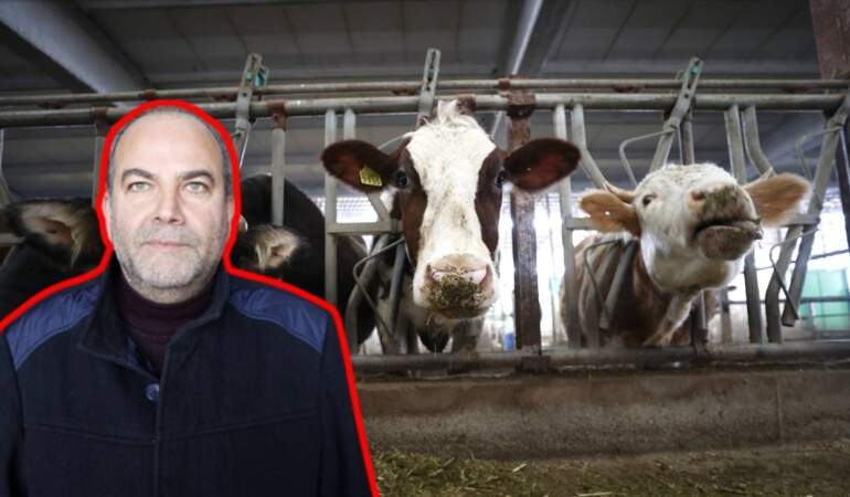 Depremde büyük zarar gördü, hayvanları tek tek telef oldu! Devlet desteğiyle işletmesine yeniden can verdi