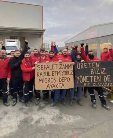 Migros depo işçilerinin direnişi Meclis gündeminde: DEM Parti’den Bakan Işıkhan’a soru önergesi