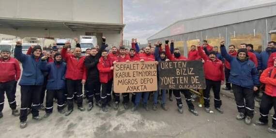 Migros depo işçilerinin direnişi Meclis gündeminde: DEM Parti’den Bakan Işıkhan’a soru önergesi