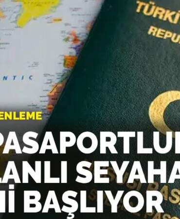 AB’den yeni düzenleme: Yeşil pasaportlular için planlı seyahat dönemi başlıyor