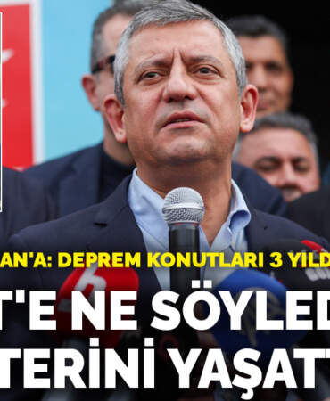 Özel’den Erdoğan’a: Ecevit’e ne söylediyse bin beterini yaşattı
