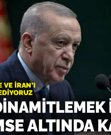 Erdoğan: Suriye ve İran’ı yakından takip ediyoruz