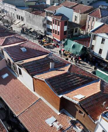 ‘Dar Çarşı’ renklerine kavuştu! 40 tescilli dükkan yer alıyor, 65 metrekareden oluşuyor