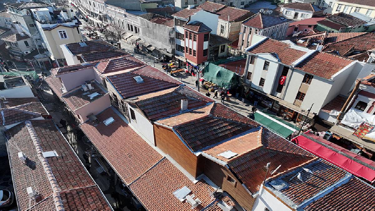 ‘Dar Çarşı’ renklerine kavuştu! 40 tescilli dükkan yer alıyor, 65 metrekareden oluşuyor