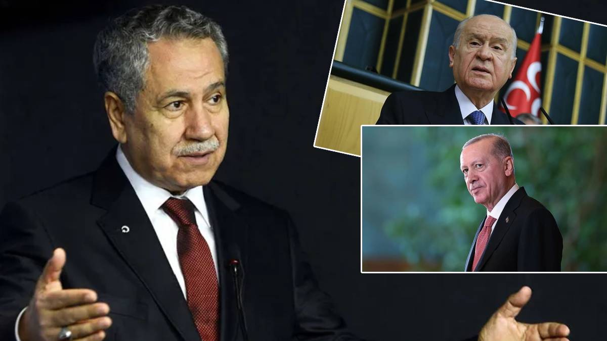 Arınç’tan Bahçeli’ye ‘Demirtaş ve Öcalan’ desteği: Erdoğan daha az adil değildir