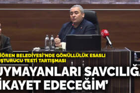 Keçiören Belediyesi’nde gönüllülük esaslı uyuşturucu testi tartışması: ‘Uymayanları savcılığa şikayet edeceğim’