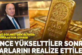 Mahfi Eğilmez’den altında manipülasyon uyarısı: Önce yükselttiler sonra karlarını realize ettiler
