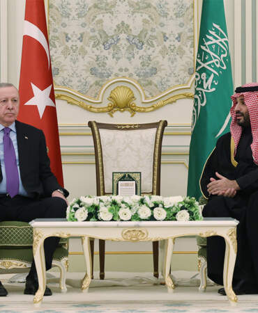 Erdoğan, Veliaht Prens Selman ile görüştü