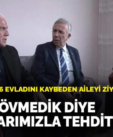Özel depremde 6 evladını kaybeden aileyi ziyaret etti: Devleti övmedik diye çocuklarımızla tehdit ettiler