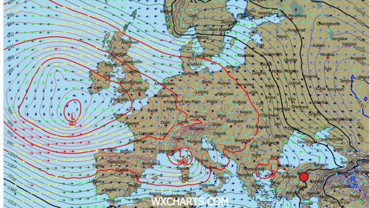 10 gün boyunca Türkiye’de kuru yer kalmayacak: Orta Akdeniz üzerinden peş peşe gelecek